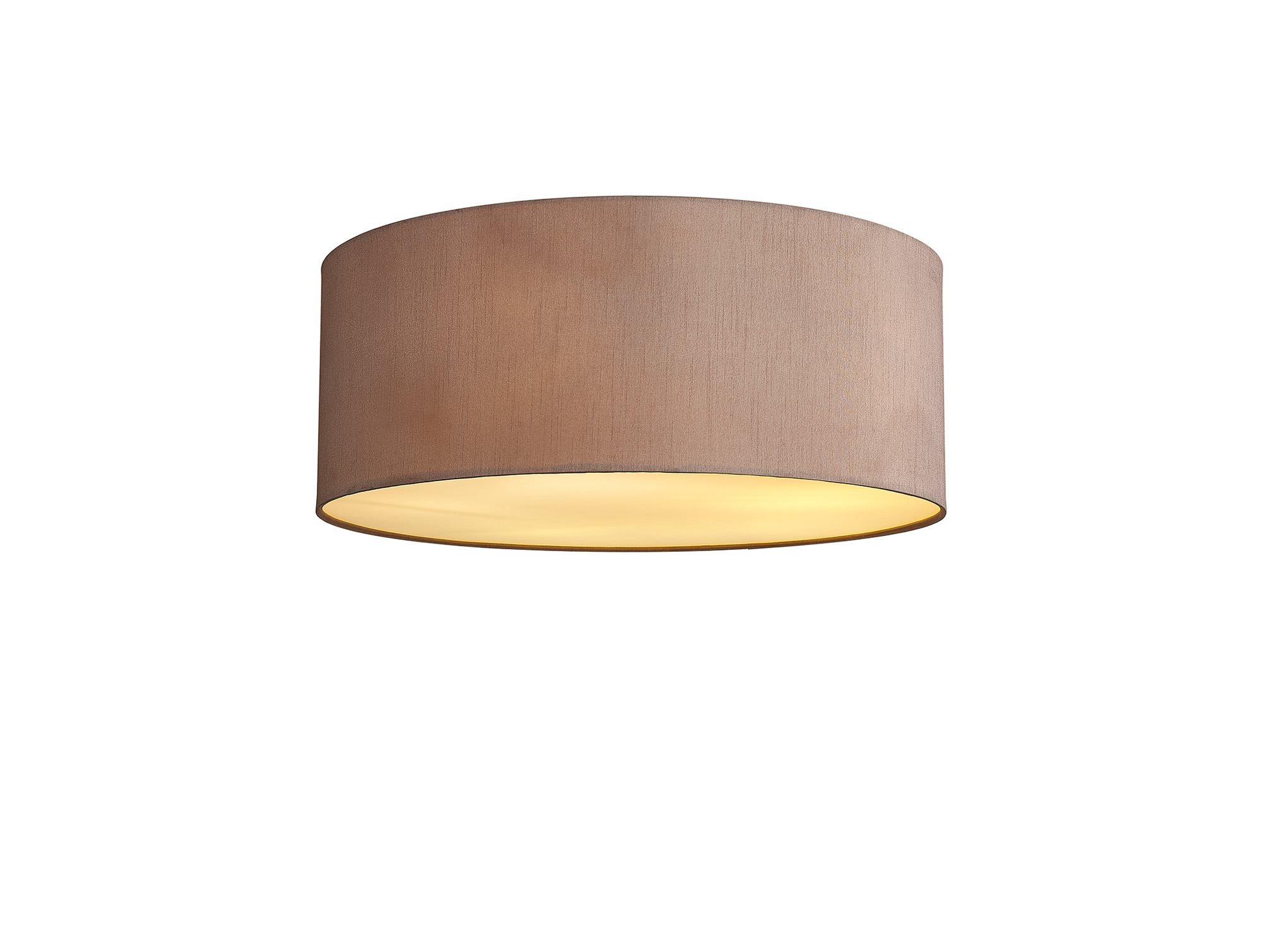 Baymont 50cm Flush 5 Light Taupe/Halo Gold; Frosted Diffuser